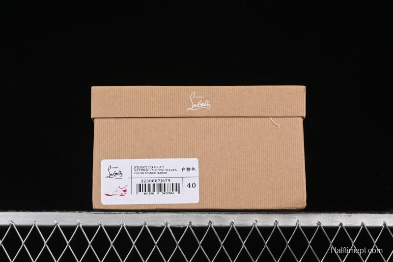 Christian Louboutin Astroloubi Comfortable Fashion Low-Top Sneakers White Red - X.D4