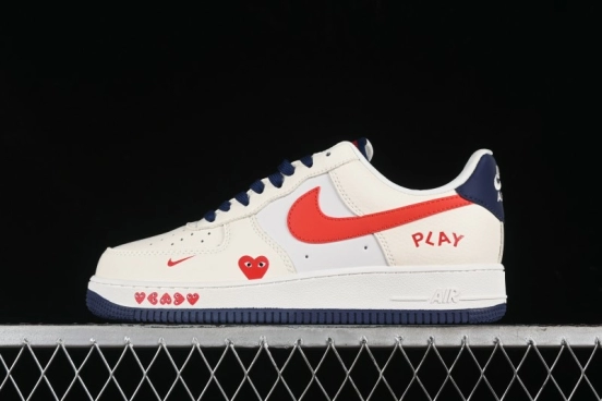 Nike Air Force 1 '07 Low CDG Play Sneakers - KK1988-004