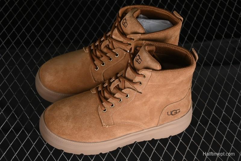 UGG Burleigh Boot Men's Lace-Up Winter Snow Boots with Lightweight Anti-Slip Combo Sole - 1153750