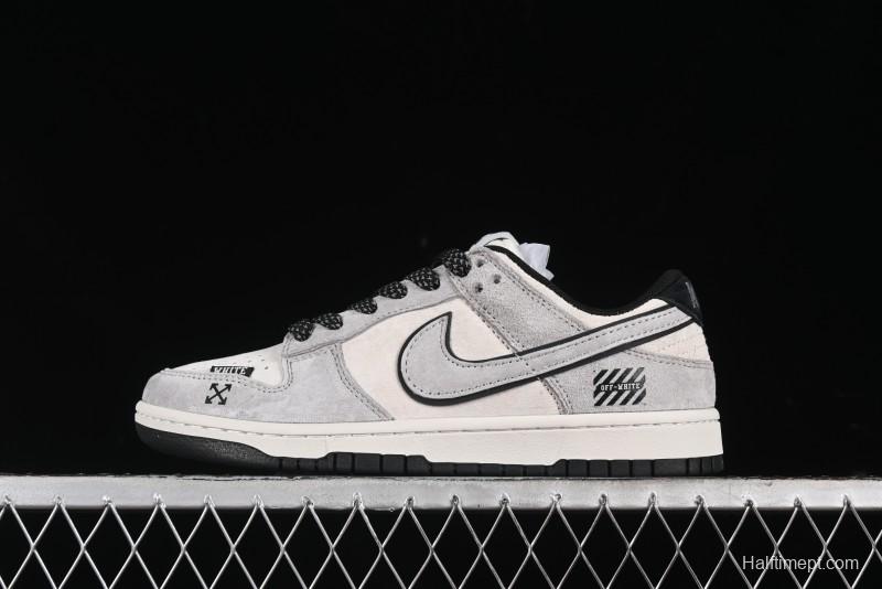 Nike SB Dunk Low OFF-WHITE Collaboration Anniversary Custom Sneakers - DQ1098-521