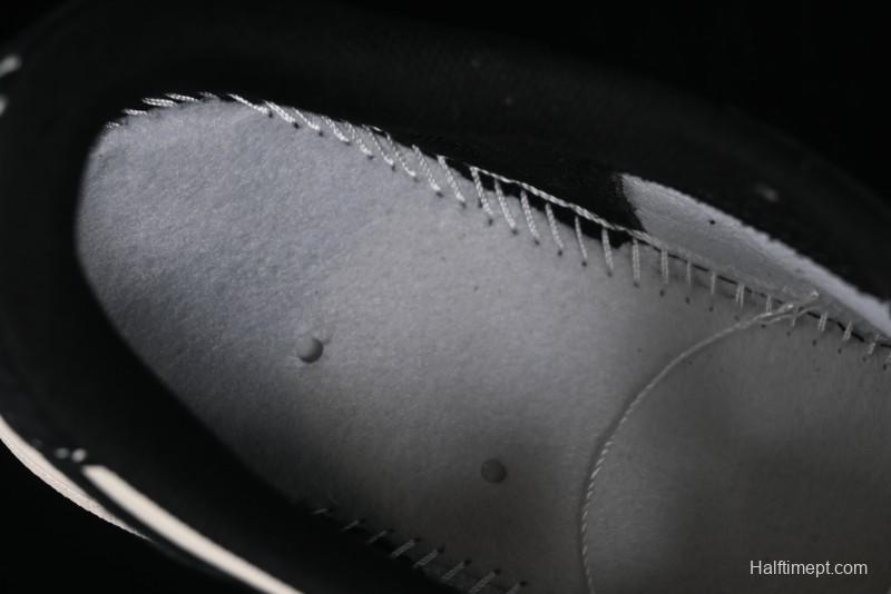 Nike Travis Scott x Fragment Design x Air Jordan 1 Low OG SP AJ1 Supreme Stussy Collaboration - Red Tab Black Warrior Low Top Casual Sneakers - SJ2068-124