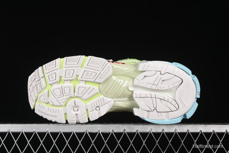 Balenciaga Runner Kith Four Color Retro Casual Sneakers - WRNMT4697