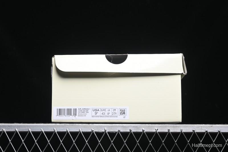 Nike Travis Scott x Fragment Design x Air Jordan 1 Low OG SP LX1988-109