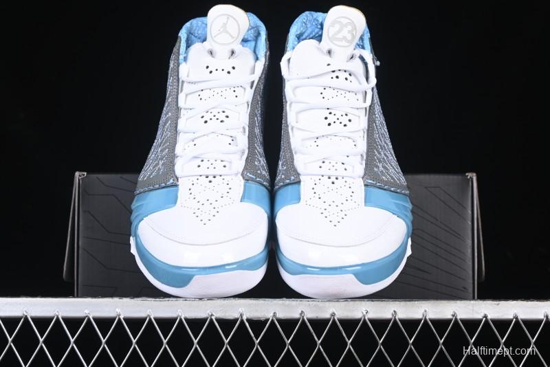 Nike Air Jordan 23 AJ23 Mid Retro Casual Sneakers with Visible Air Cushion - 318474-151