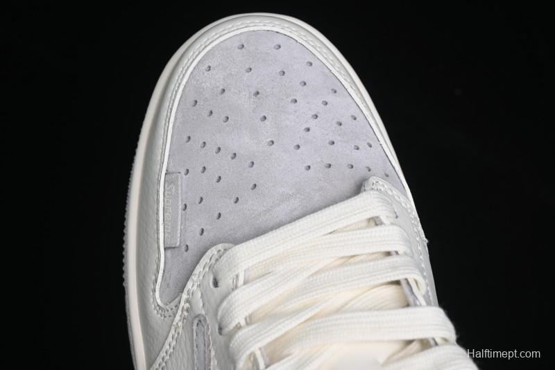 Nike Travis Scott x Fragment Design x Air Jordan 1 Low OG SP AJ1 Collaborative Sneakers - XS3086-004