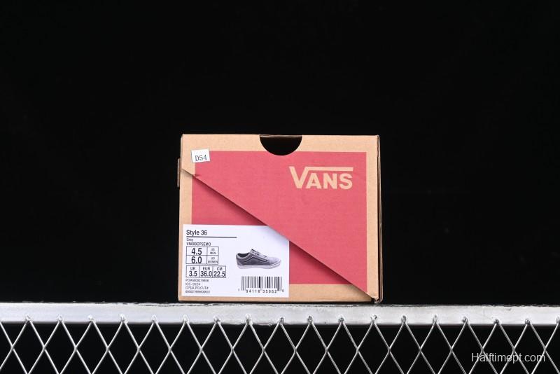 Vans Style 36 Low-Top Casual Skate Shoes in Grey - VN000CP5EMO