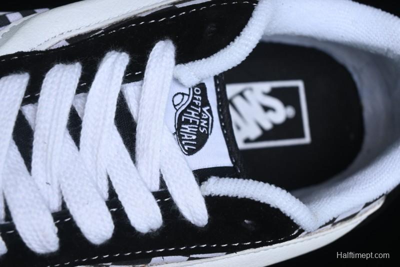 Vans Knu Skool Checkerboard Low Top Retro Casual Vulcanized Sneakers - VN0009QCIVG