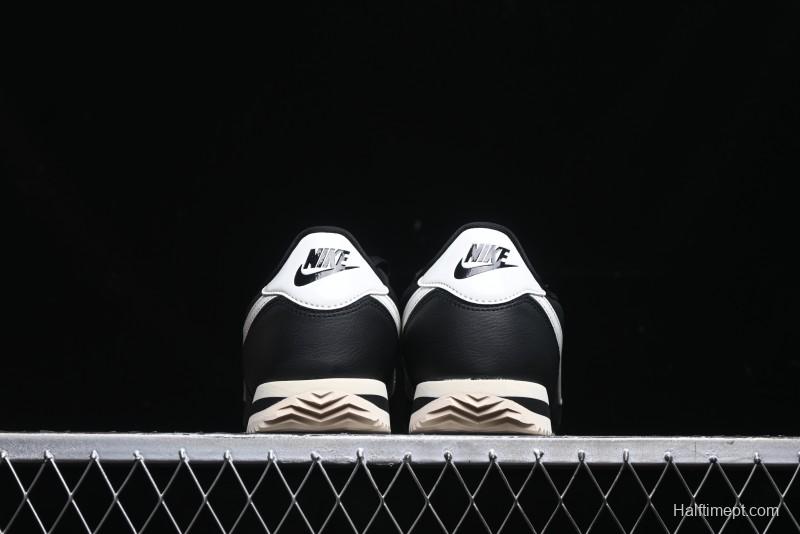 Nike Classic Cortez Leather Retro Running Shoes - FB6877-001