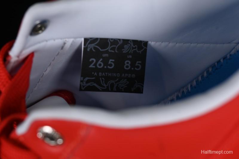 Bape Bape Sta "Tokyo" Classic Skateboard Sneakers with Full-Length Air Cushion - 1K30191306