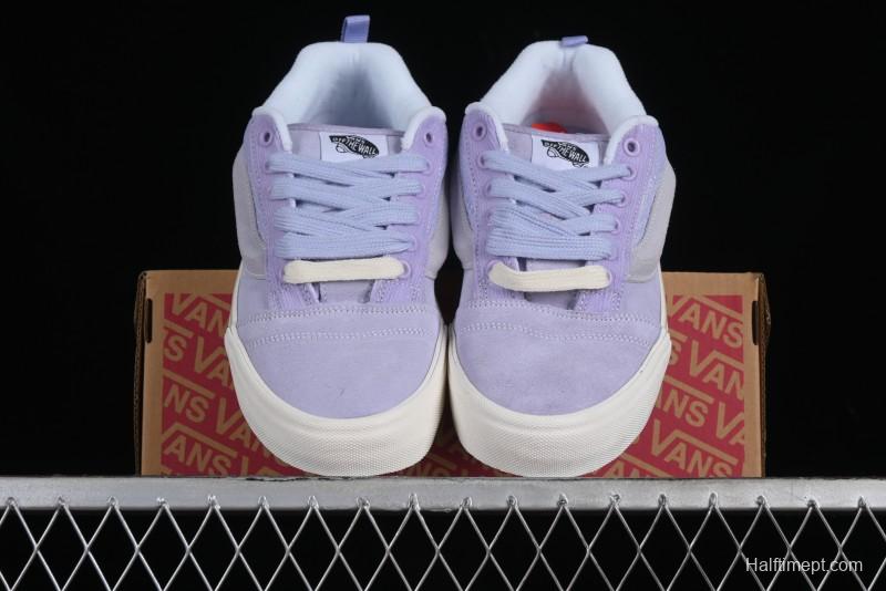 Vans Knu-Skool VR3 LX Low-Top Retro Sneakers in Dusty Purple - VN0009QCB9P