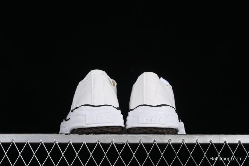 Wayne Original Sole Leather Low Sneaker with Deconstructed Ice Cream Sole - W.E5