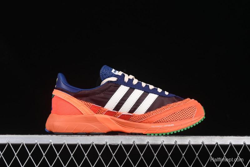 Adidas Bad Bunny Adizero SL 72 Comfortable Low-Top Casual Sneakers - JP8815