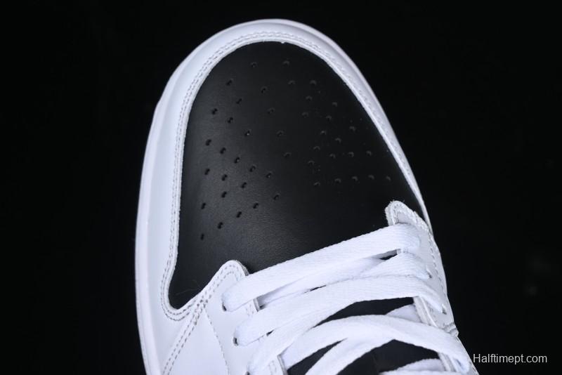 Nike Air Jordan 1 Low AJ1 Reverse Panda Low-Top Lifestyle Basketball Shoes - 553560-172