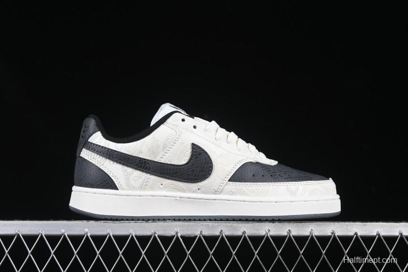 Nike Court Vision Lo 2025 Year of the Snake Theme Campus Casual Sneakers - CD5463-100