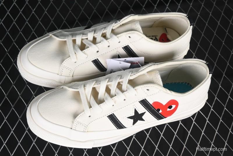 Converse One Star Academy Pro Low Top Casual Sneakers in Collaboration with Comme Des Garcons - A09878C