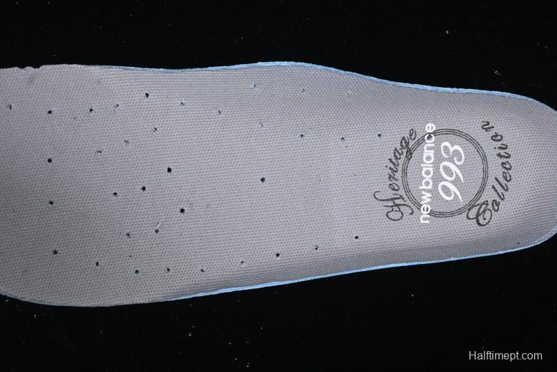 New Balance Made In USA M993 Series Classic Retro Casual Running Shoes - MR993BK