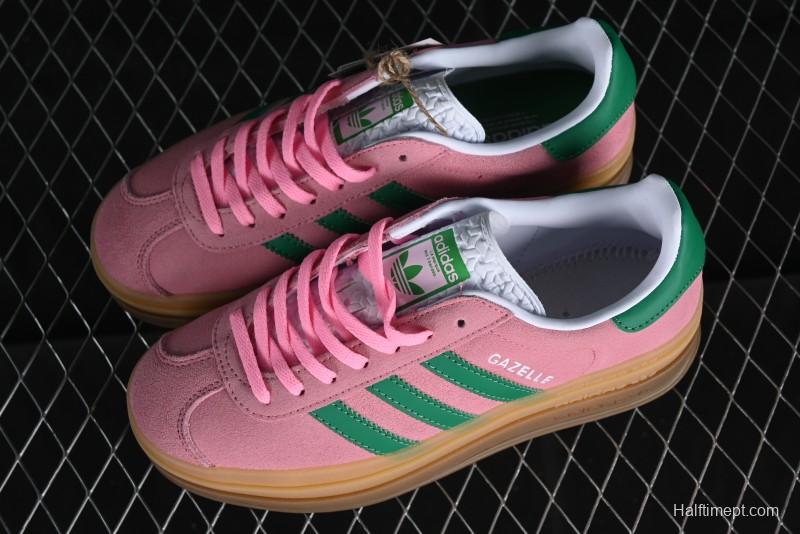 Adidas Originals Gazelle Bold IE0420 Low-Top Slip-Resistant Wear-Resistant Casual Sneakers - IE0420