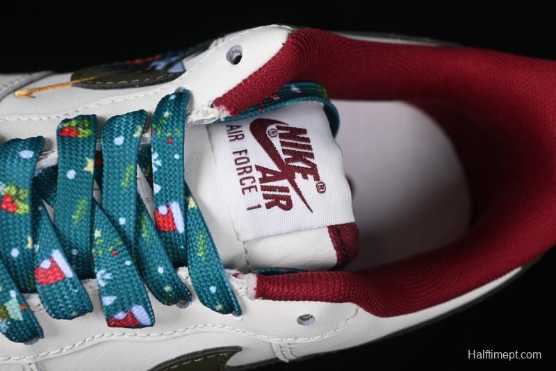 Nike Air Force 1 '07 Low Custom Christmas Party Casual Sneakers - DM0970-132