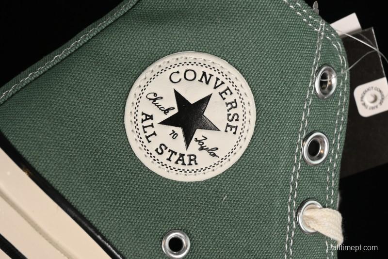 Converse Chuck 1970s High Top Casual Canvas Sneakers in Pine Green - A06521C