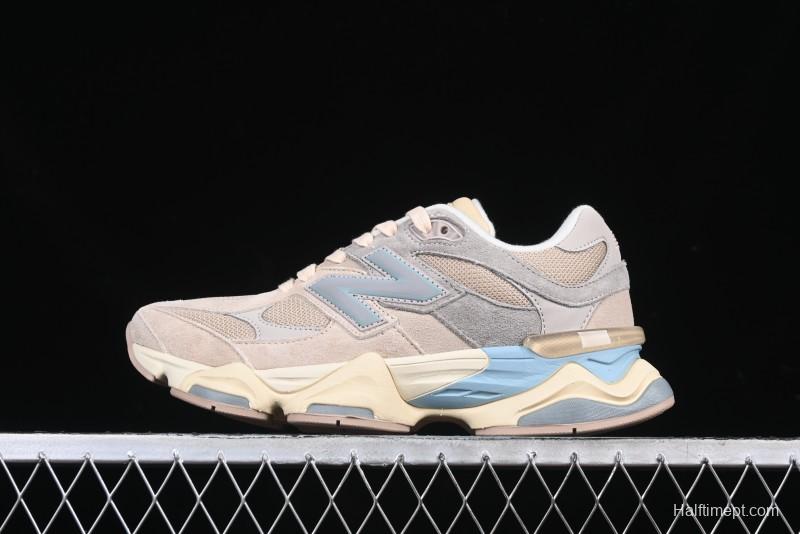 New Balance 9060 Retro Casual Running Sneakers with ABZORB Cushioning Technology - U9060WCG