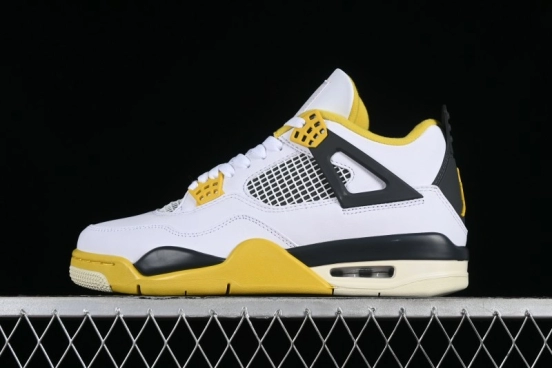 Nike Air Jordan 4 Retro Vivid Sulfur Basketball Shoes - AQ9129-101