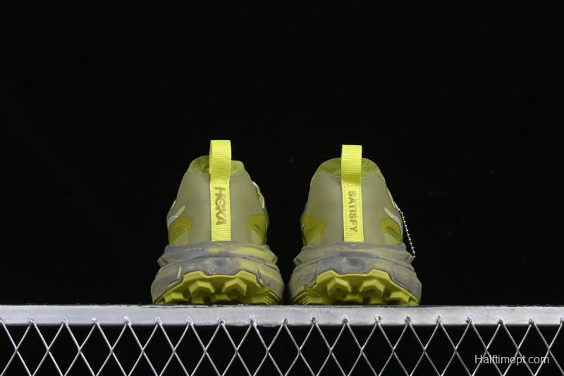 HOKA ONE ONE Satisfy Running Mafate Trail Low Top Cushioned Outdoor Hiking Shoes - 1157050 SLFR