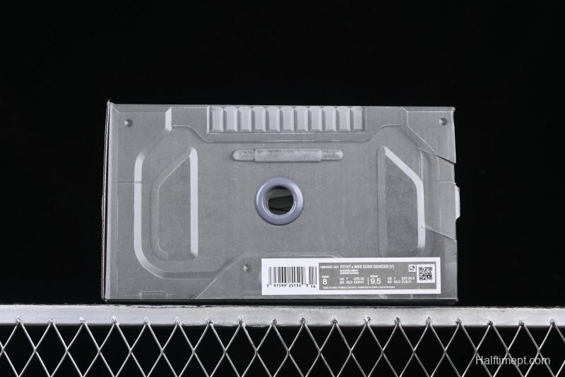 Nike Rtfkt Studios x Nk Dunk Genesis Low OG Ghost Metaverse Series Casual Skate Shoes - HM4465-001