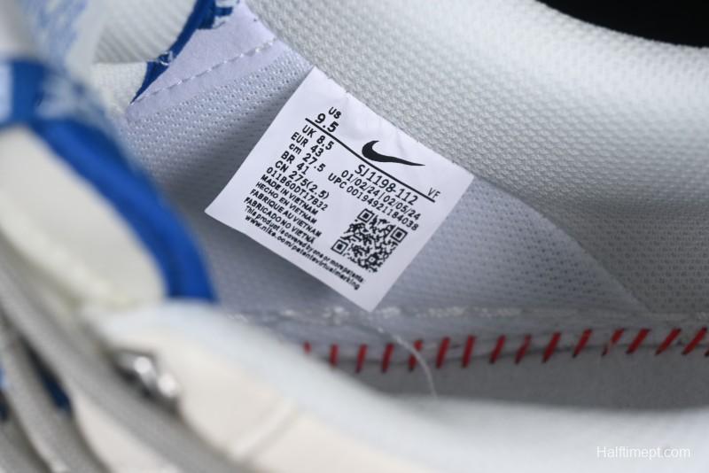 Nike Air Force 1 '07 Low Bape Collaboration Beige Blue Gum Pull Tab Casual Sneakers - SJ1198-112