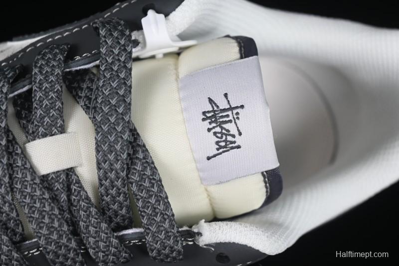 Nike Air Force 1'07 Low Stussy Collaboration Star Dust Grey Low-Top Casual Sneakers - XZ6188-229