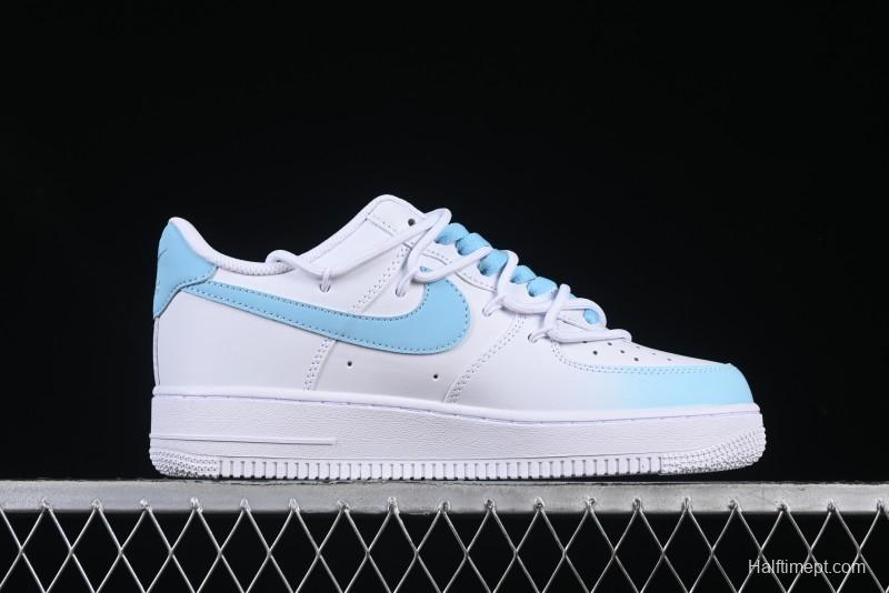 Nike Air Force 1'07 Low Ice Blue Mojito Casual Sneakers - CQ2288-801