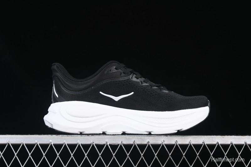 HOKA ONE ONE Bondi 9 Knit Lightweight Casual Running Shoes - 1162012 BWHT