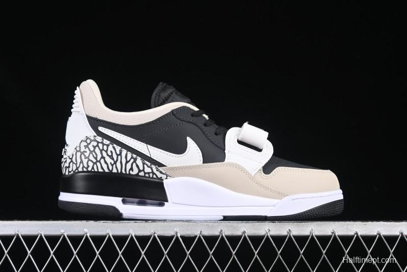 Nike Air Legacy 312 Low "Black/Sail/White" - Premium Style with Elephant Print Details