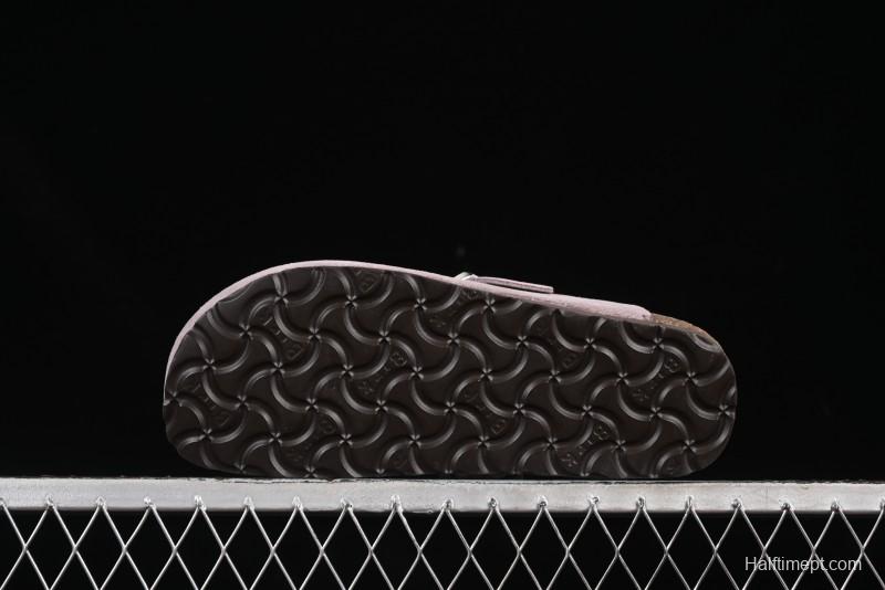 Birkenstock Arizona Soft Footbed Sandals with Suede Leather and Lambswool Lining - G.D4