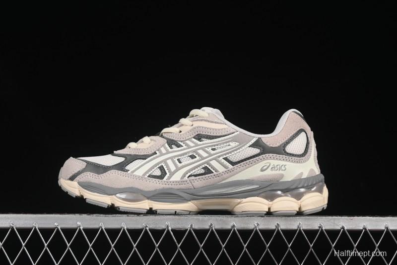 Asics Gel-NYC Retro Breathable Casual Shoes with Cushioning for Men - 1201A789-103