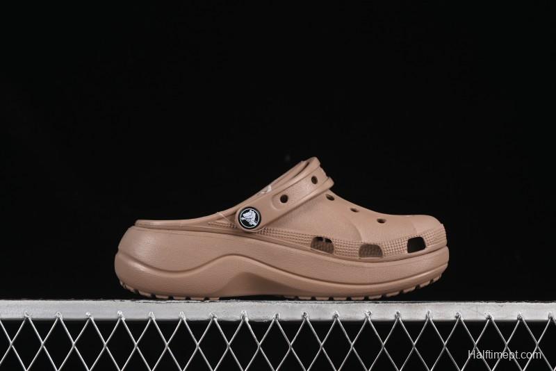 Crocs Baya Platform Classic Summer Two-Way Sandals Clogs - B.D4