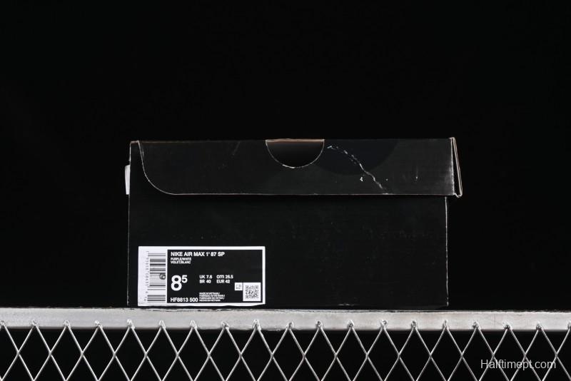 Nike Air Max 1 Retro Running Shoes with Half-Sole Air Cushion - HF8813-500