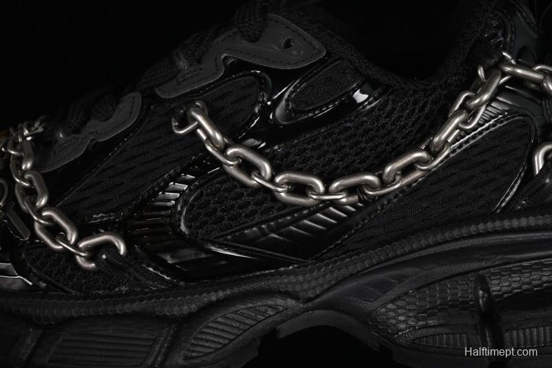 Balenciaga Phantom Sneaker 3XL Running Shoes with Transparent Heel Strap - W3XPL1882