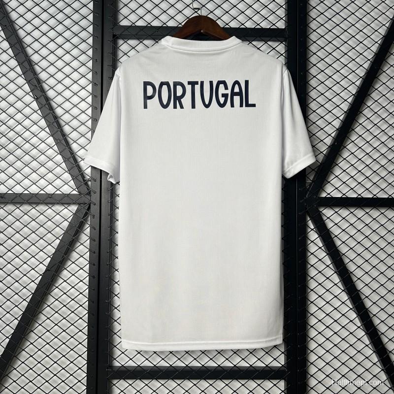 2025 Portugal White Pre-Match Jersey