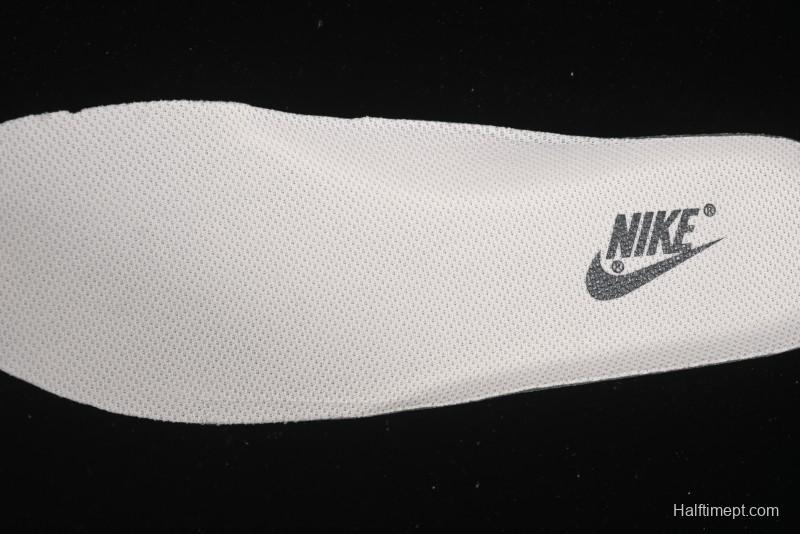 Nike Air Force 1 '07 Low Stussy Collaboration Grey Diamond Lace-Up Casual Sneakers - DM6868-072