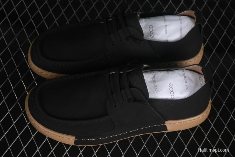 ECCO AT.KOLLEKTIVE Unisex Slip-On Kangoof Shoes with Norwegian Stitching - 63673101001