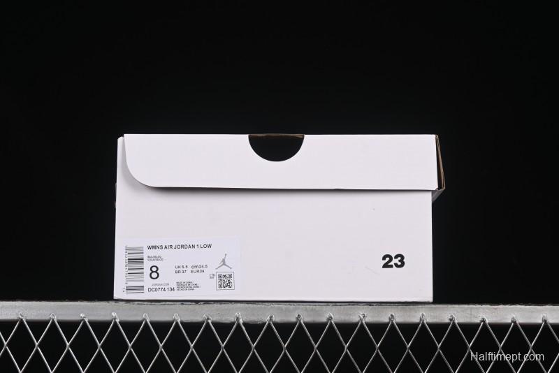 Nike Air Jordan 1 Low AJ1 White Mint Green Low-Top Casual Lifestyle Sneakers - DC0774-134