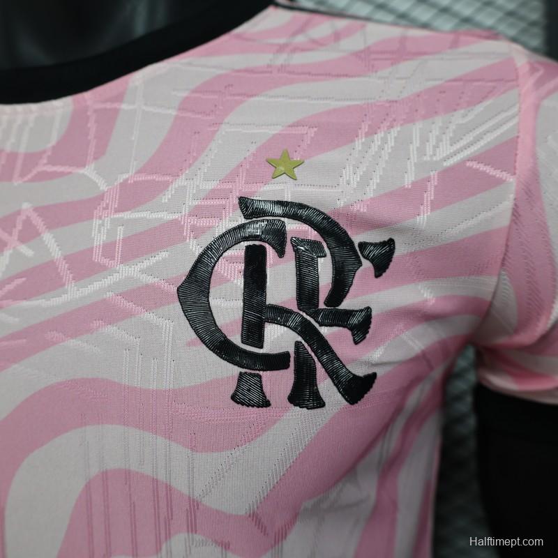 Player Version 25/26 Flamengo Pink with Marble Pattern Jersey