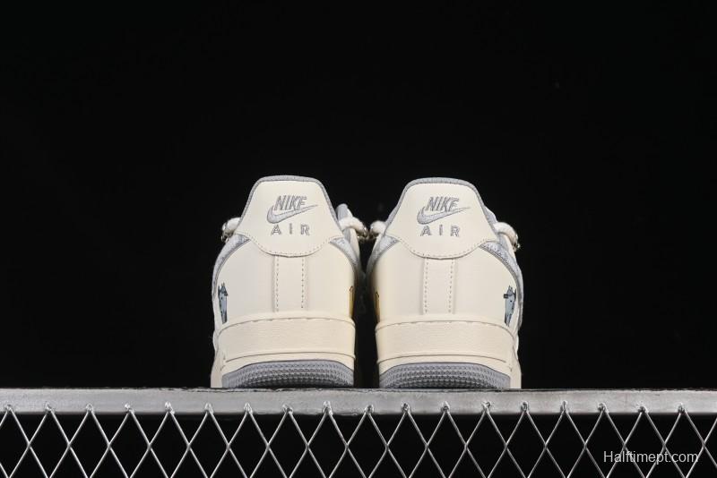 Nike Air Force 1'07 Low x Capybara "Frankenstein" Casual Sneakers - LV0506-220