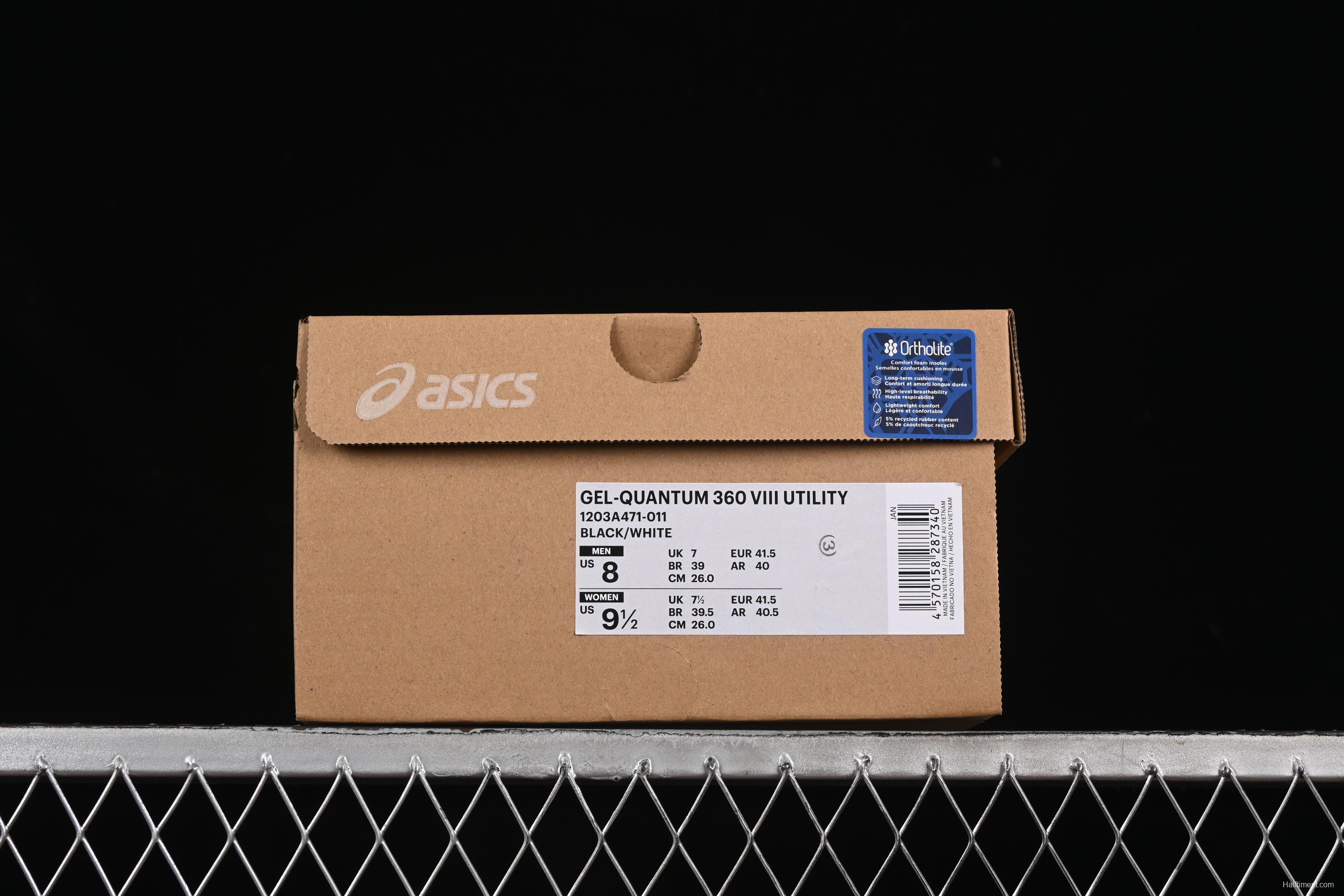 Asics Gel-Quantum 360 VIII Utility Retro Breathable Casual Shoes with Cushioning for Men - 1203A471-011