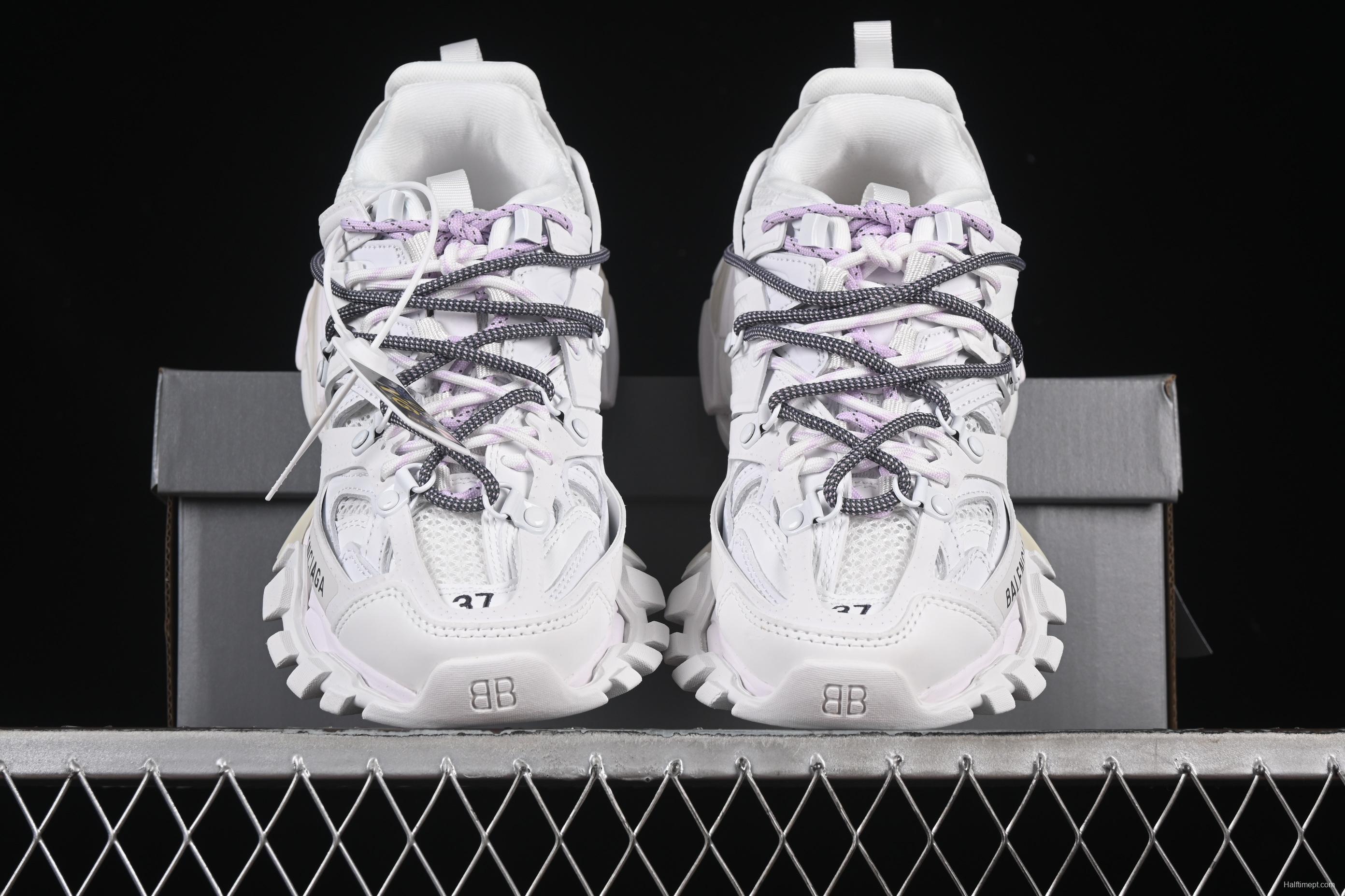 Balenciaga Track Sneaker Tess with Transparent Heel Strap - WTRHK9050