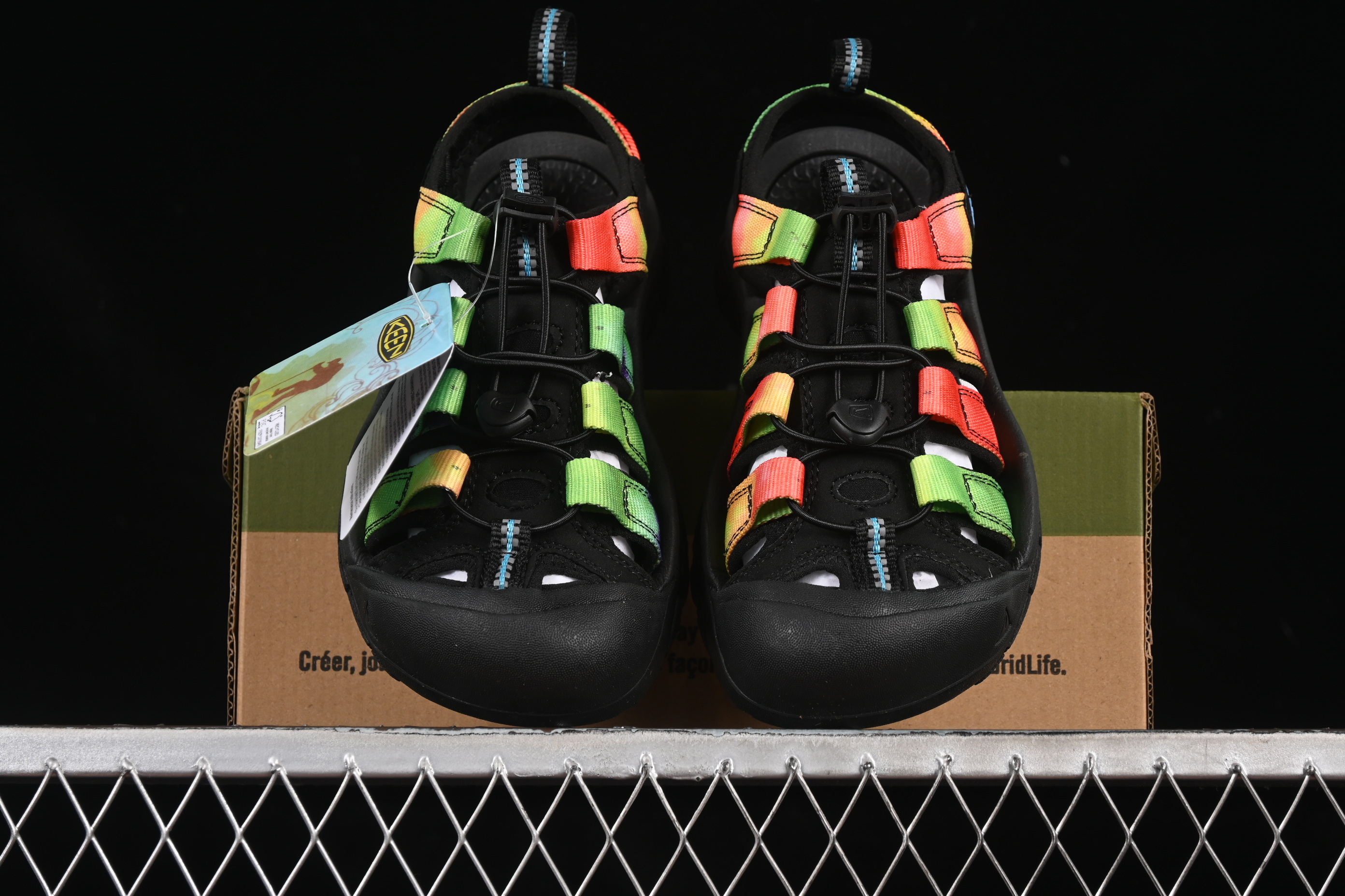 Keen Newport Summer Trendy Woven Elastic Strap Water Hiking Outdoor Sandals - 1022258 Couleuras