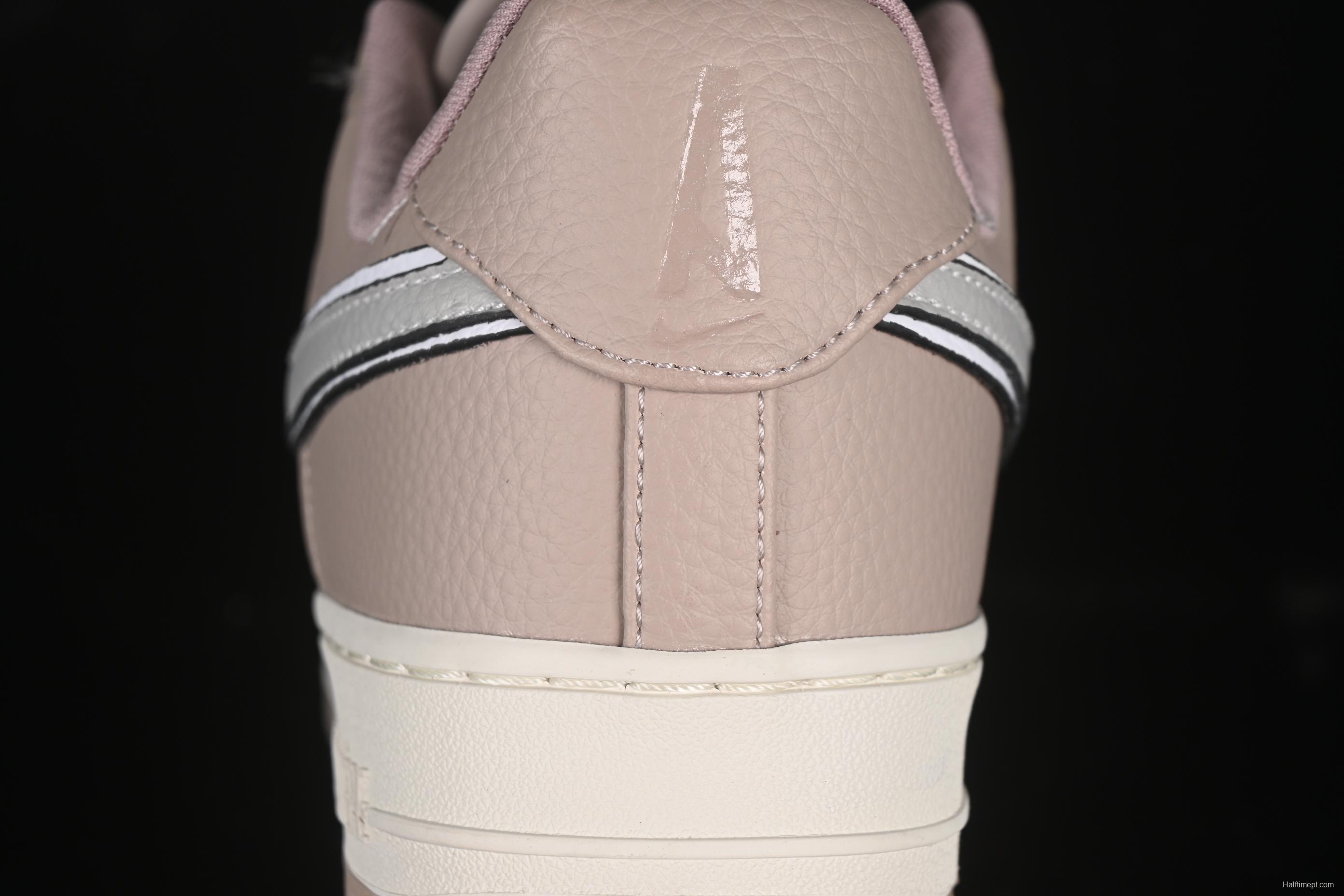 Nike A Ma Maniére x Air Force 1'07 Low Casual Sneakers with Premium Leather and Signature Lining - HF4084-200