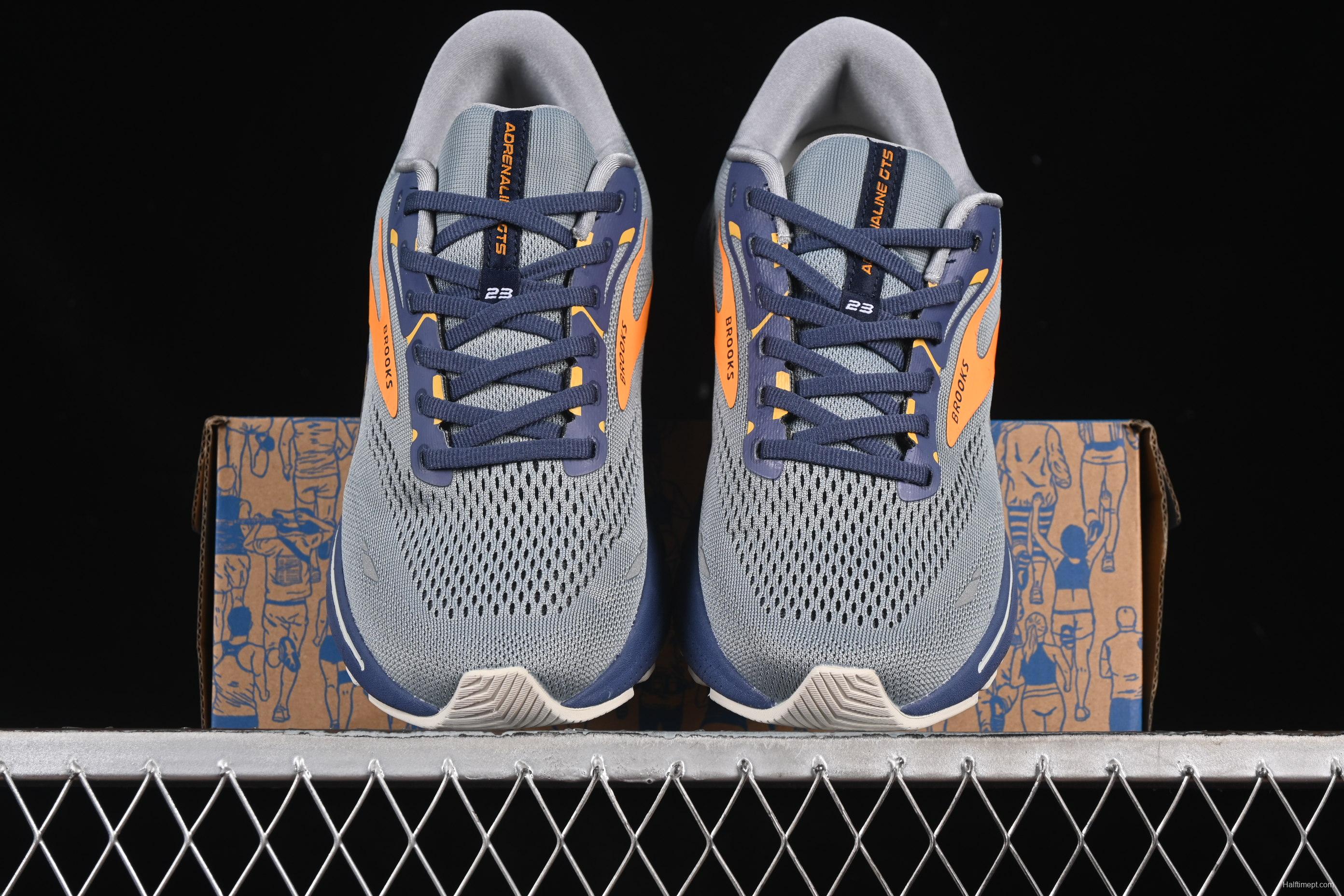 Brooks Adrenaline GTS 23 Running Shoes with Enhanced Support and Breathable Mesh - 1103911D027