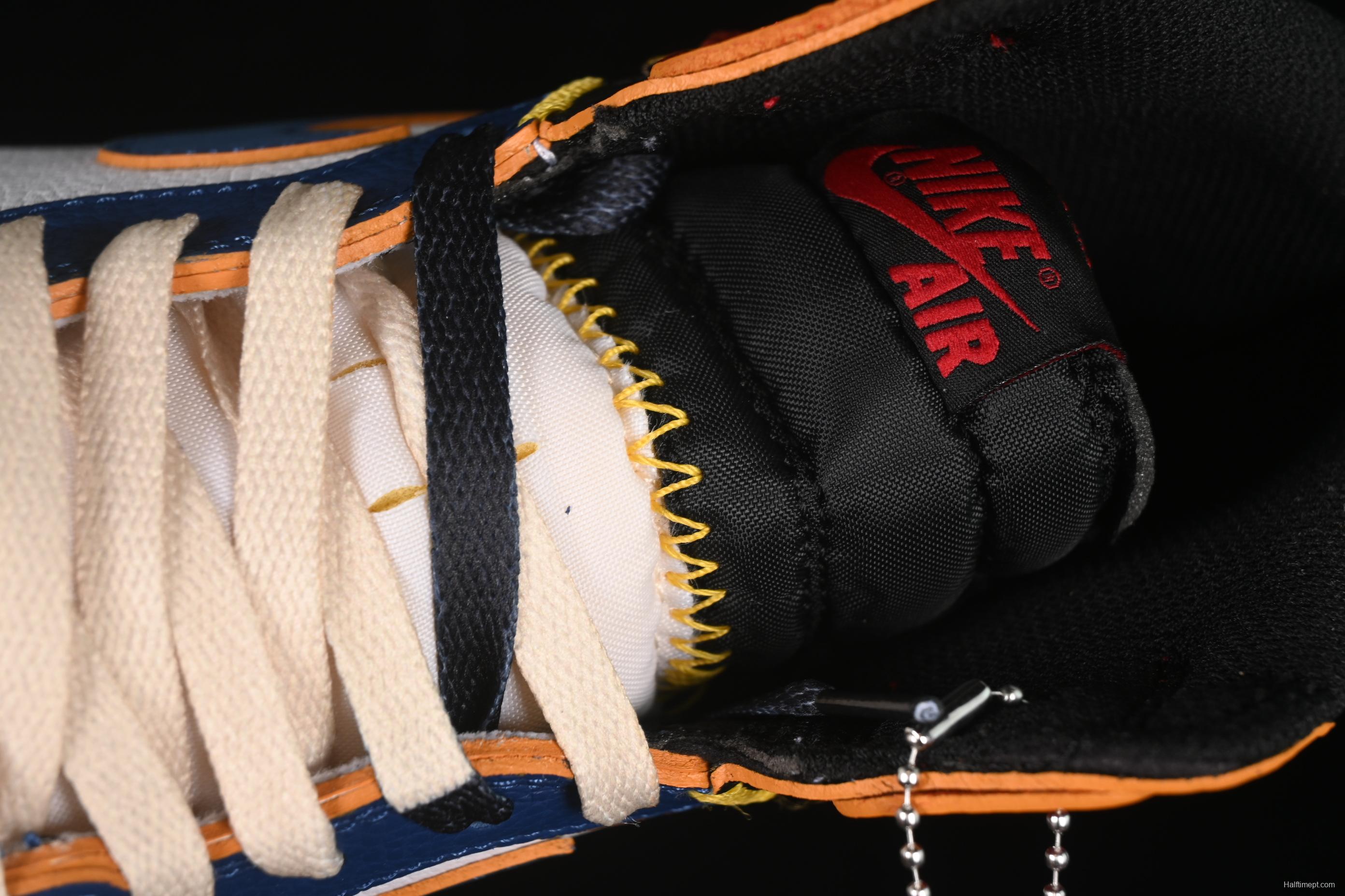 Nike Air Jordan 1 x Union AJ1 Limited Edition Deconstructed Patchwork Basketball Shoes - BV1300-146