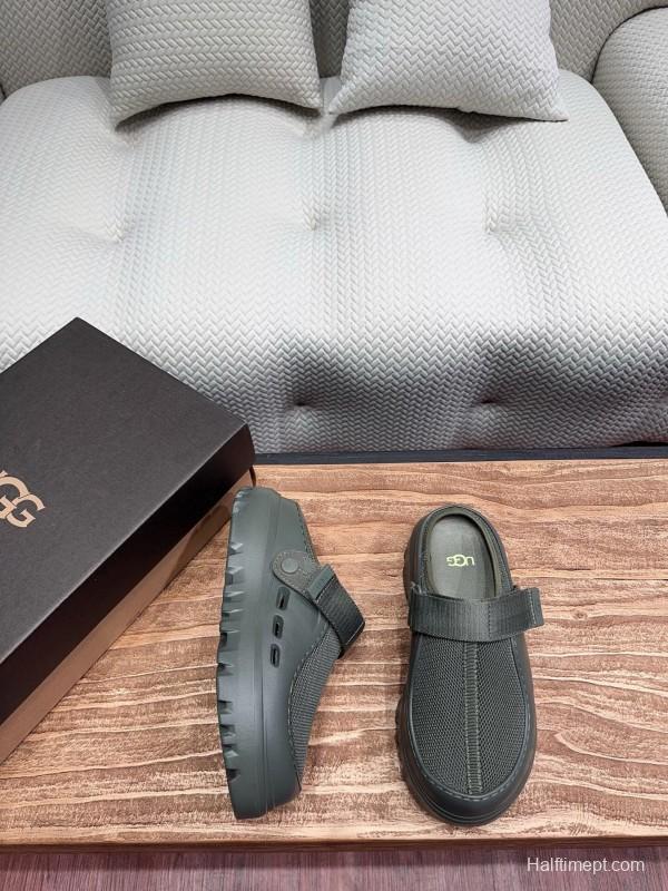 2025 UGG Green Mesh Slippers KFY00220
